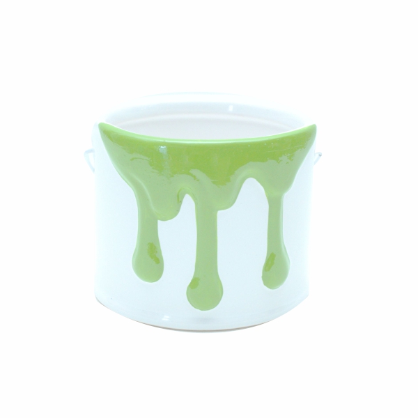 Balde Tinta Porcelana Verde M